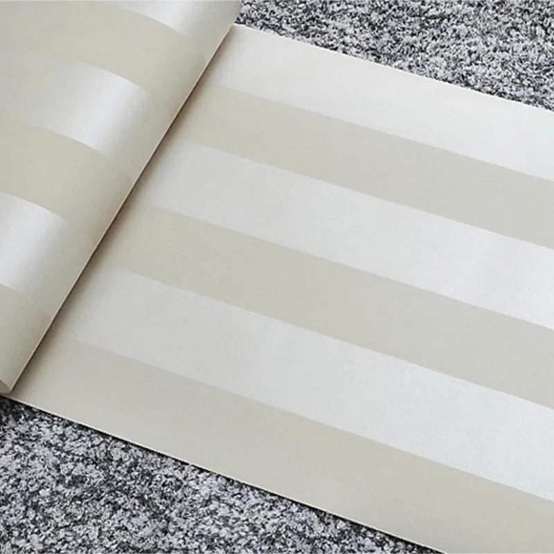 Carta da Parati a Strisce Floccate Non Tessuta di Alta Qualità Moderna Semplice per Camera da Letto Soggiorno Parete Sotto il Divano Sfondo TV Carta da Parati per Pareti Rotolo