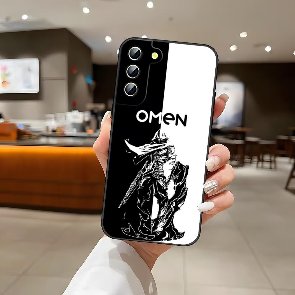 Omen V-ValorantS Game Phone Case For S25 Samsung S24 Ultra S22 S23 S20 Fe S21 Plus A54 A34 A16 A53 Back Cover