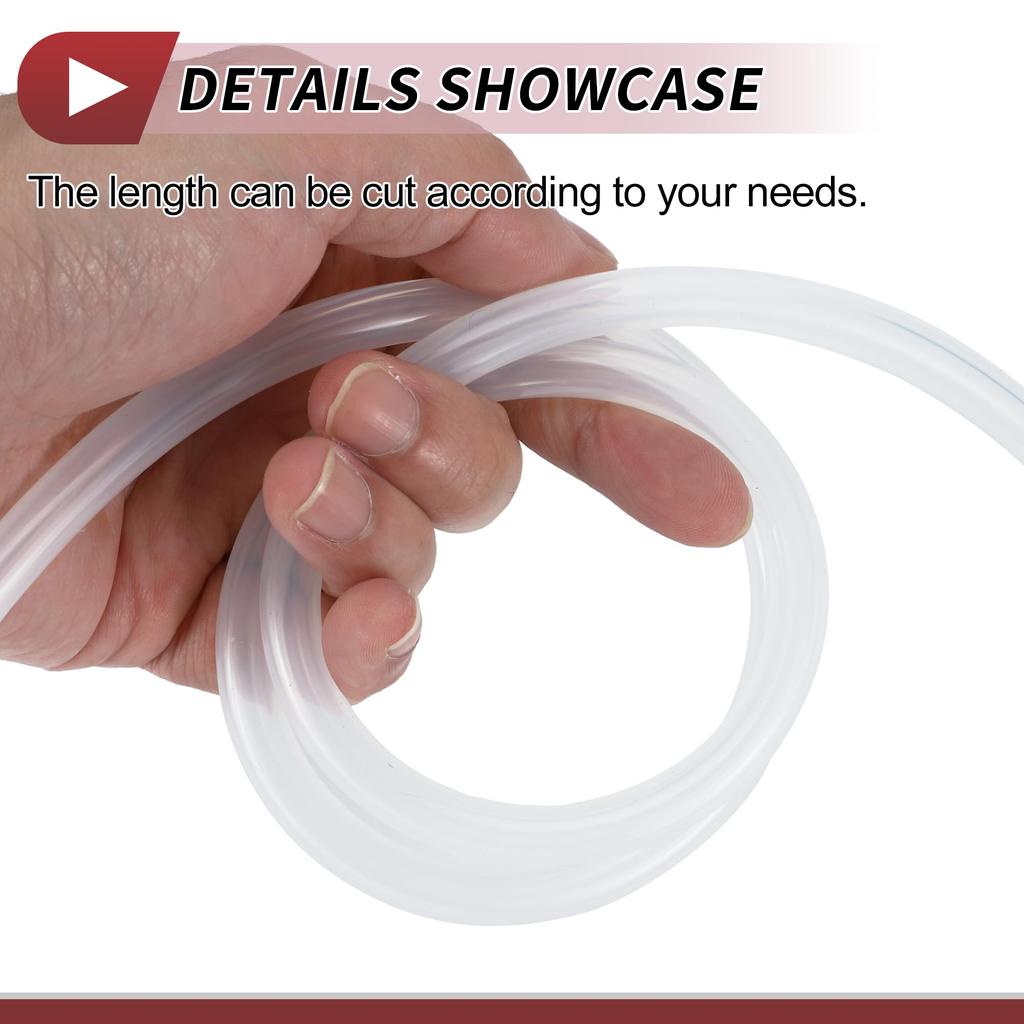 HEROFFIX Wąż próżniowy powietrzny i silikonowy wysokotemperaturowy samochodowy przewód próżniowy 3,3 stopy