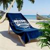 Como 2D Flat Print Beach Towel, Large Soft Quick Dry Towel for Beach Camping Swimming