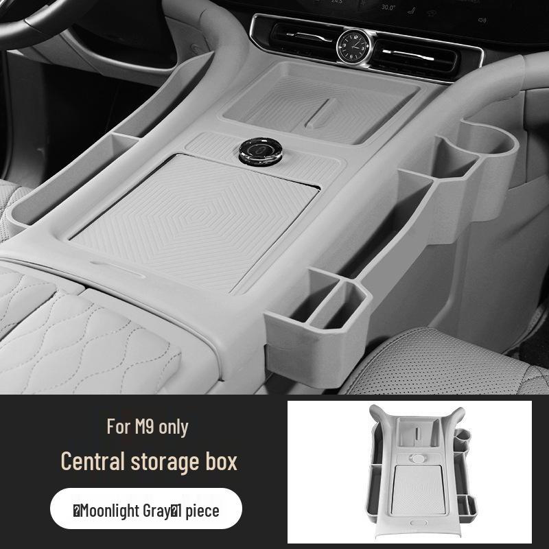 AITO M9 Silicone Mat Wireless Charging Cup Holder for Central Control Panel