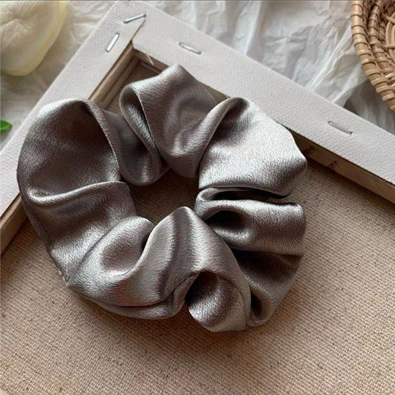 1pc organza fashion skirt shape large intestine hair tie new mesh pleated head flower hair rope tie head band hair ornament