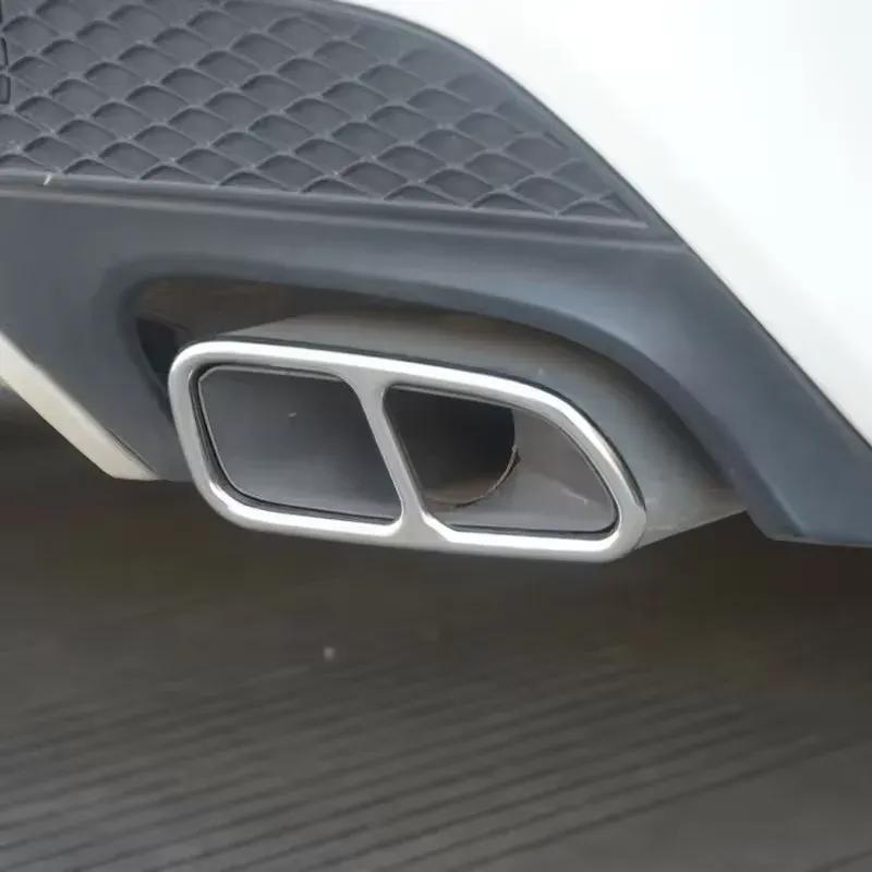 For Mercedes-Benz R172 SLK 09-2015 C117 CLA 13-2015 modified tail throat exhaust decorative cover