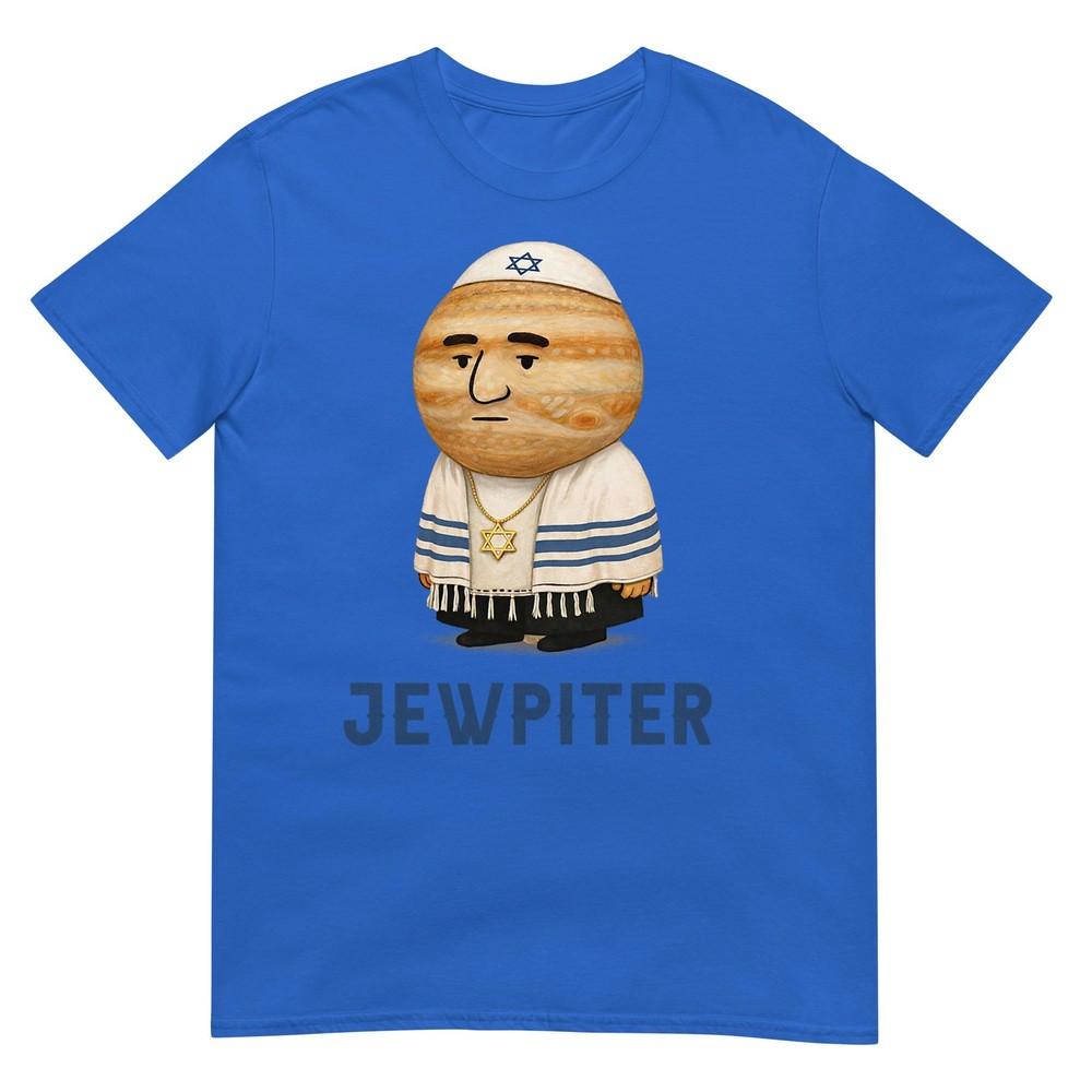 Jüdischer Humor Chanukka Israel Israelischer Jewpiter Hebräische Witz T-Shirt