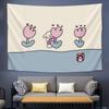 VIKAMA HealingStyle Puppy Wall Hanging For Room Decoration Background Wall For Student Bedroom Tapestry For Decoration