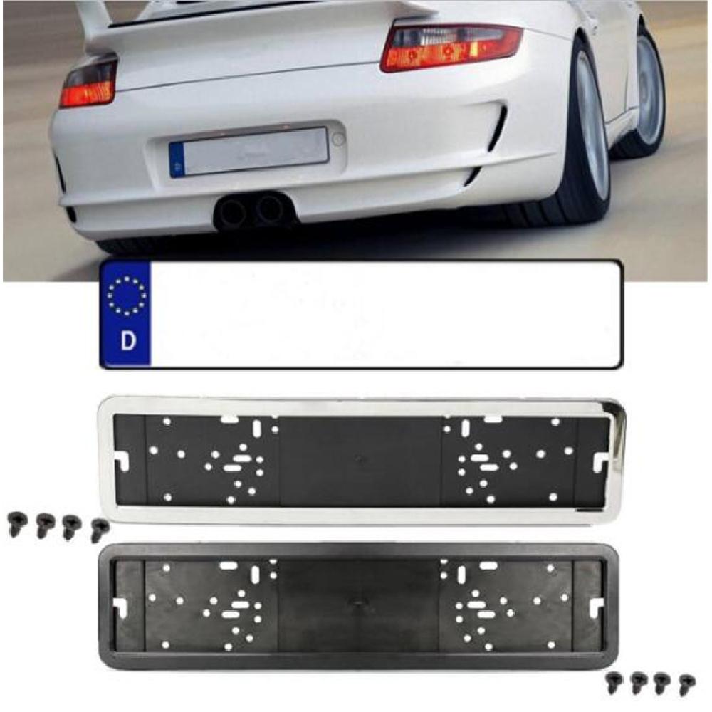 Car European License Plate Holder Frame