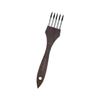 Dense Bristle Art Brush Wooden Handle Art Painting Comb Brush Smooth Painting Experience for Watercolor Acrylic Painting