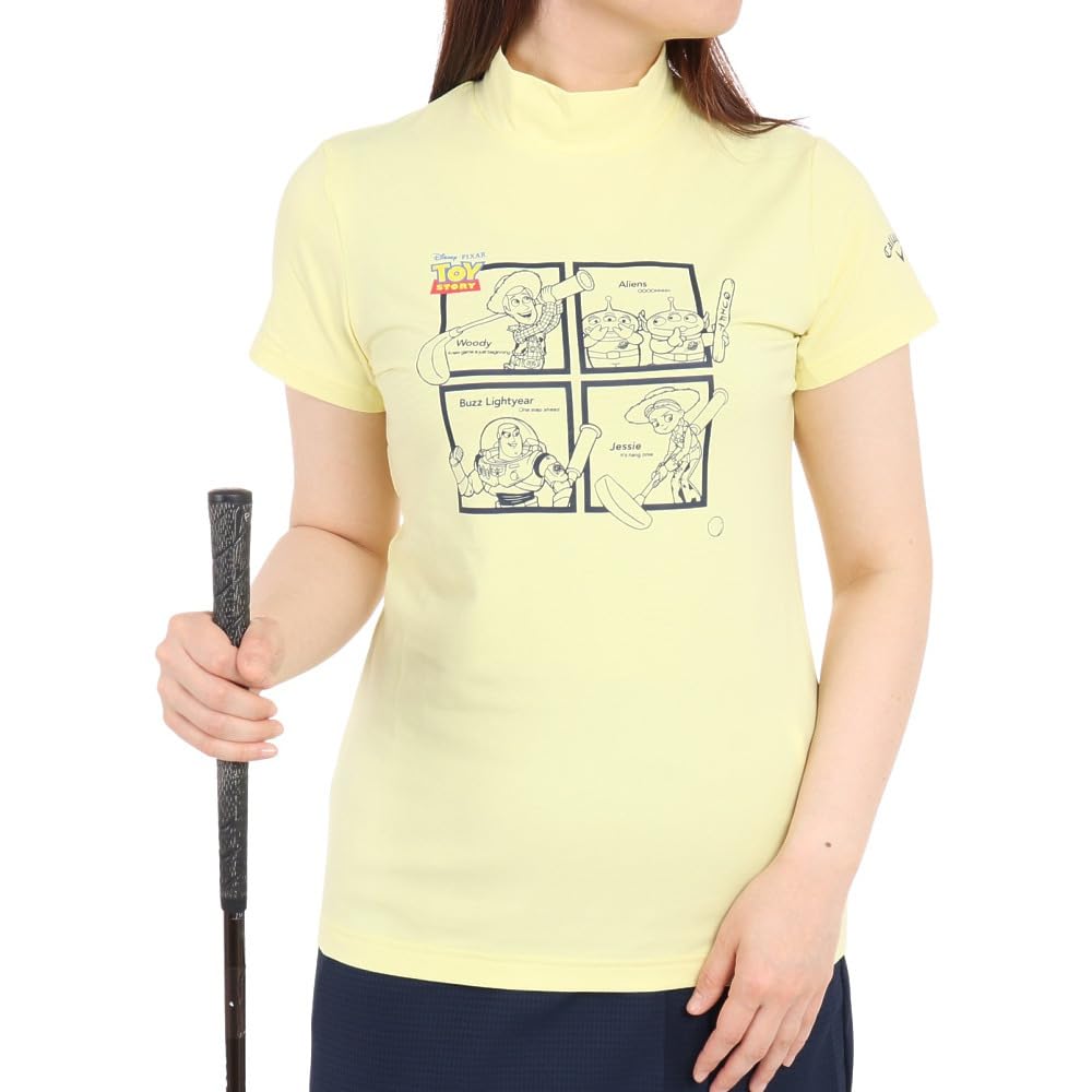 

Callaway Футболка с коротким рукавом и воротником-стойкой STORY Гольф Нижнее белье C23134242 Размер M Женская [Коллаборация TOY] (Протяжение) / / 1061_Желтый,