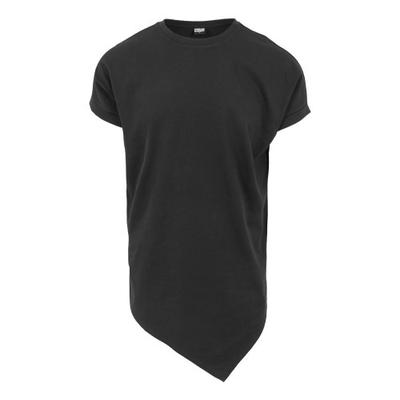 Urban Classics Herren Asymmetrisches Langarm-T-Shirt
