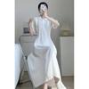 2025 Spring/Summer French Casual Plus Size Polo Neck Slimming T-shirt Dress
