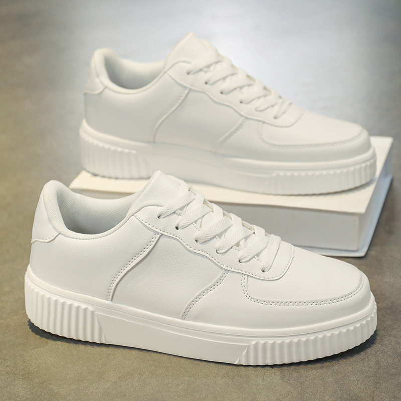 Fashion With Ties Large Size Shoes Sneakers Woman Casual Women's White Shoes Women Sport Deporte Temis Sapatos Brand Name Class