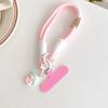 Mobile Phone Lanyard Girl Heart Cartoon Cute Kt Cat Jewelry Portable Rope Woven Rope Short Pendant Female