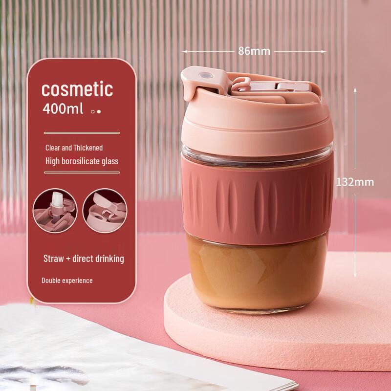 JEKO&JEKO Dual-Drink Glass Tumbler