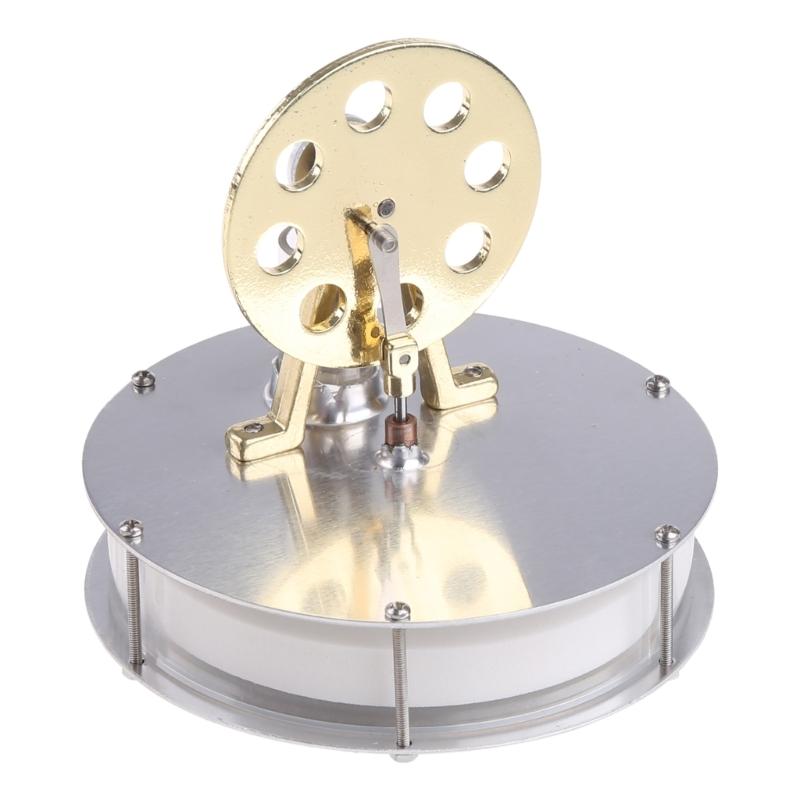 Motore Modello Mini Motore Stirling ad Aria Calda a Bassa Temperatura Generatore di Potenza Termica Elettricità