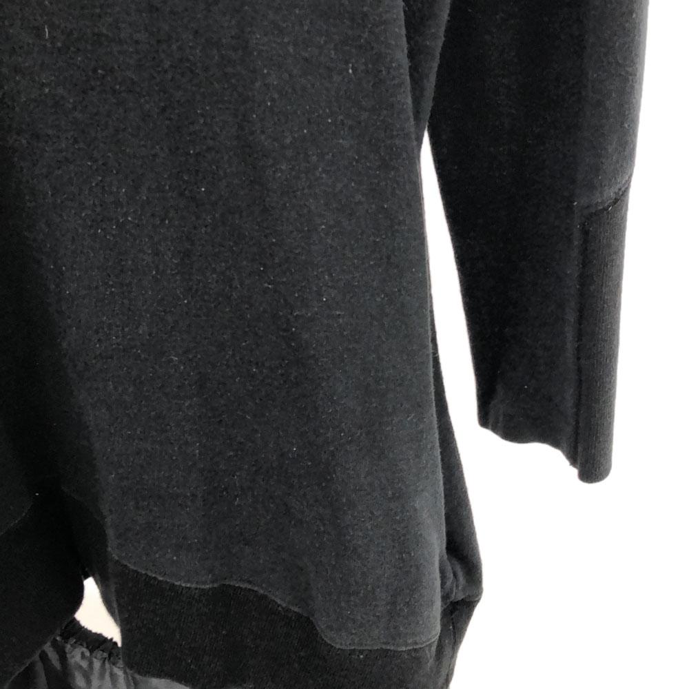 TOGA PULLA Made In Japan Long Sleeve Sweat Tunic 1 Black Back Brushed Women Used