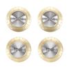 Uxcell Guitar Control Plastic Hat Volume Tone Adjustment Replacement Parts for Electric Guitars LP Gold 4-Pack Knobs, Bell-Top Style, & Knobs, &