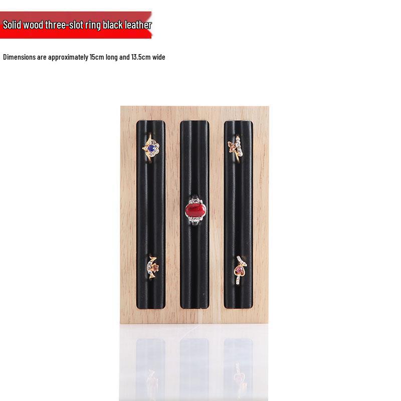 Solid Wood Jewelry Display Board for Rings & Earrings