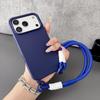 Lanyard Case For iPhone 17 Pro Max Air 11 12 13 14 15 16 Plus Candy Shockproof Wrist Strap Soft Silicone Anti-Loss Cover Funda