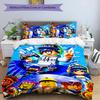 3pcs Roblox Game Pattern Bedding Set Duvet Cover Set Includes Duvet Cover &pillowcases, Perfect All Season Bedroom Decoration & Gift