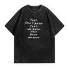 Women Funny Cute T Shirt Tops vintage Washed Slightly Stretched Comfortable graphic streetwear fashion Stylish designer clothes