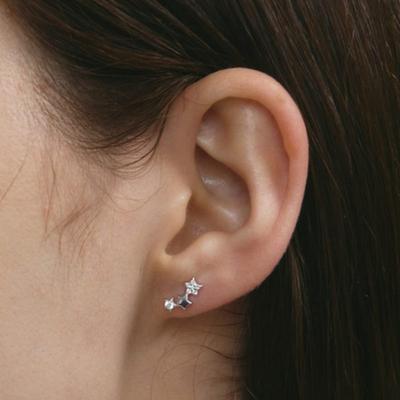 TORTOISE [Silver925] Porkuni Star Sign Earrings