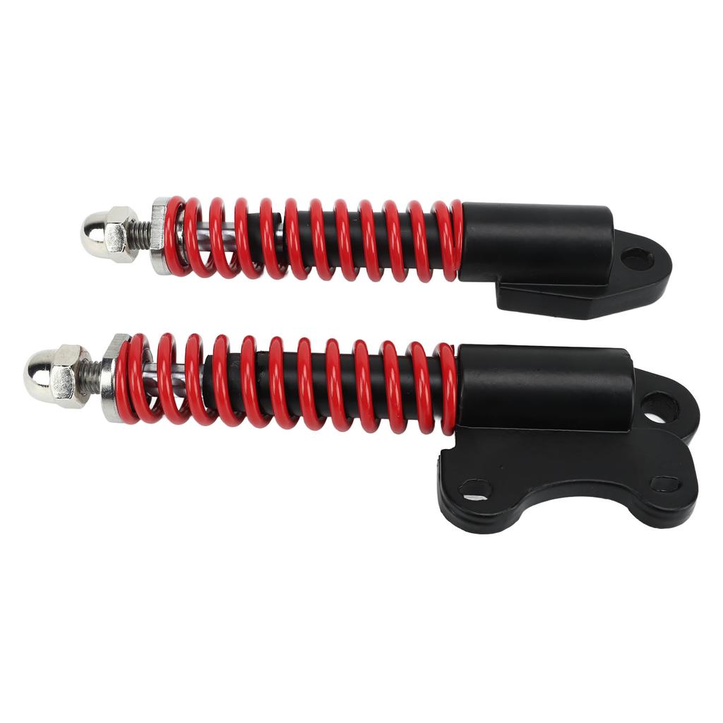 Tlumič skútru Nerezová ocelová pružina Černá Červená Bezpečný Stabilní Přední vidlice Tlumič pro