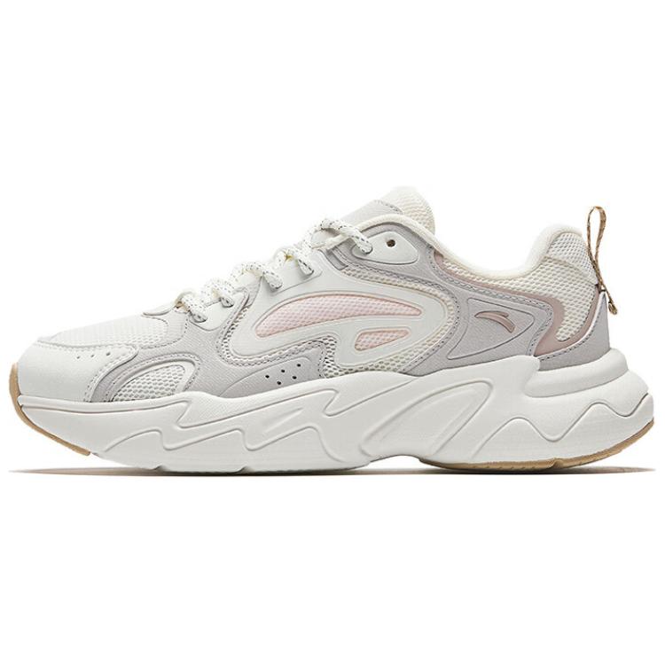 

Anta Pulse Comfortable Versatile Fashion Trend Non-Slip Wear-Resistant Breathable Low-Top Casual Shoes Women Casual Shoes White Gray Pink 122528856-1 37.5