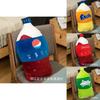 Plush Beverage Pillow With Soft Duck Down Filling For Creative Home Decor**