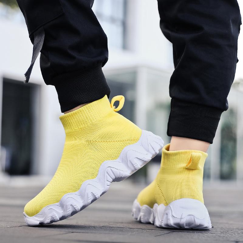 Slipper für Mädchen, High-Top-Mokassins für Jungen, Slipper, Halbschuhe für Jungen, leichte Slipper für Schülerinnen und Kinder, Unisex