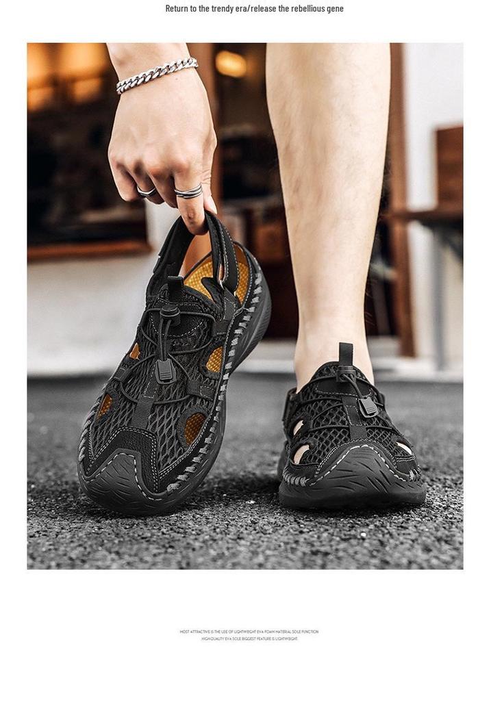 2025 Men's Breathable Mesh Slip-On Summer Shoes - Lightweight & Non-Slip