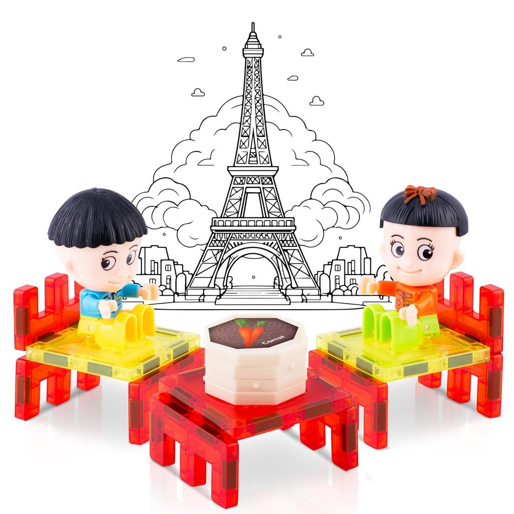Magnetic Tower Building Blocks By Ricokids