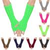 Cable Knit Fingerless Arm Warmers - Thick Winter/Autumn Long Gloves