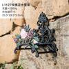 Simple Retro Cast Iron Handicraft Water Pipe Rack, European Wall Mounted Storage Rack, Garden Balcony Decoration Bracket