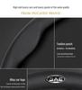 Genuine Leather Steering Wheel Cover for JAC Refine A60S3/Heyue A13, Ultra-Thin Design