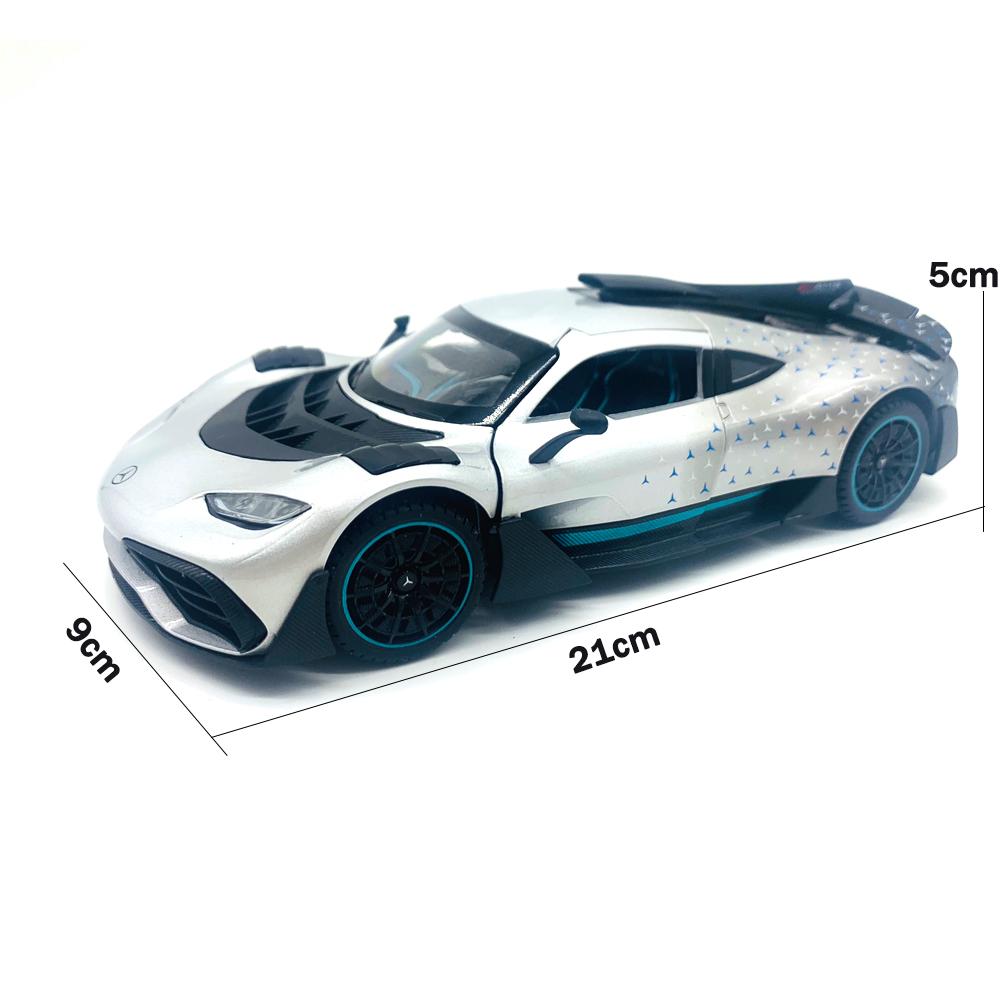 1/24 Scale BENZ AMG ONE Sports Car Models Alloy Diecast Toy Vehicle W/ Sound and Light