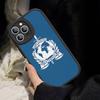 Coque de téléphone avec logo Interpol Pour iPhone 16 15 14 13 12 11 Pro Max Plus Housse souple en cuir