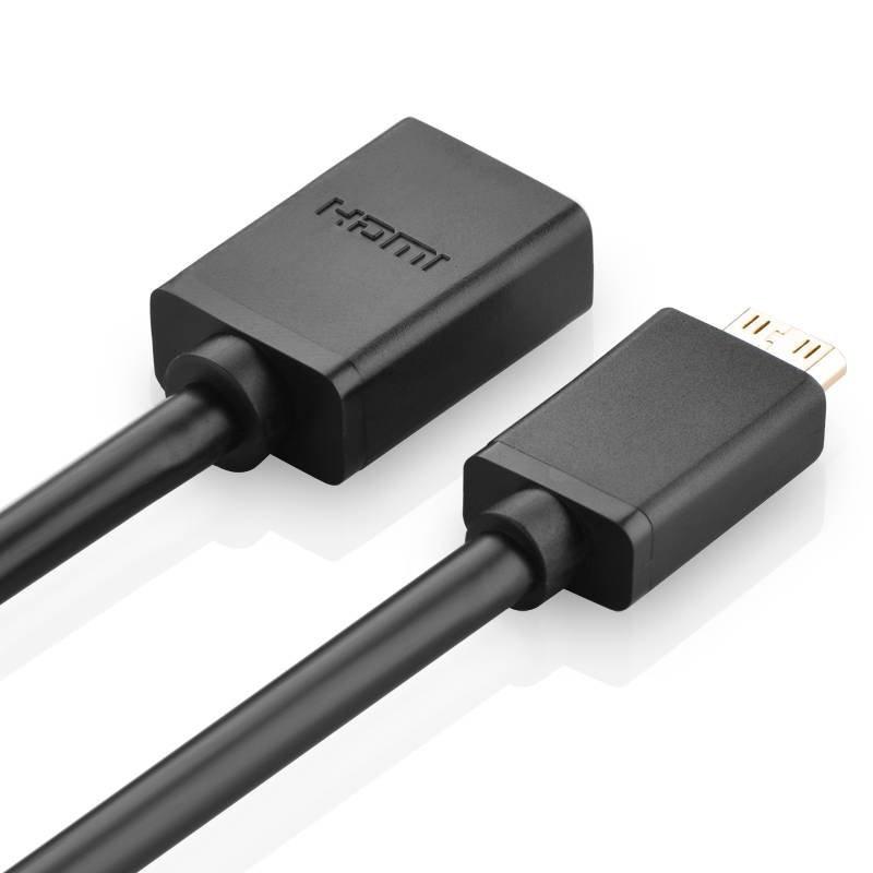 Adapter Ugreen 20137 Mini Hdmi Do Hdmi, 22Cm (Czarny)