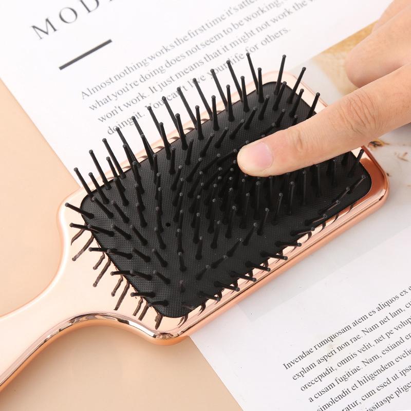 Paddle Hair Brush Detangling Hairbrush Massage Comb Scalp Styling Tool For Women Men Straight Curly Wavy Dry Wet Thick Fine Hair