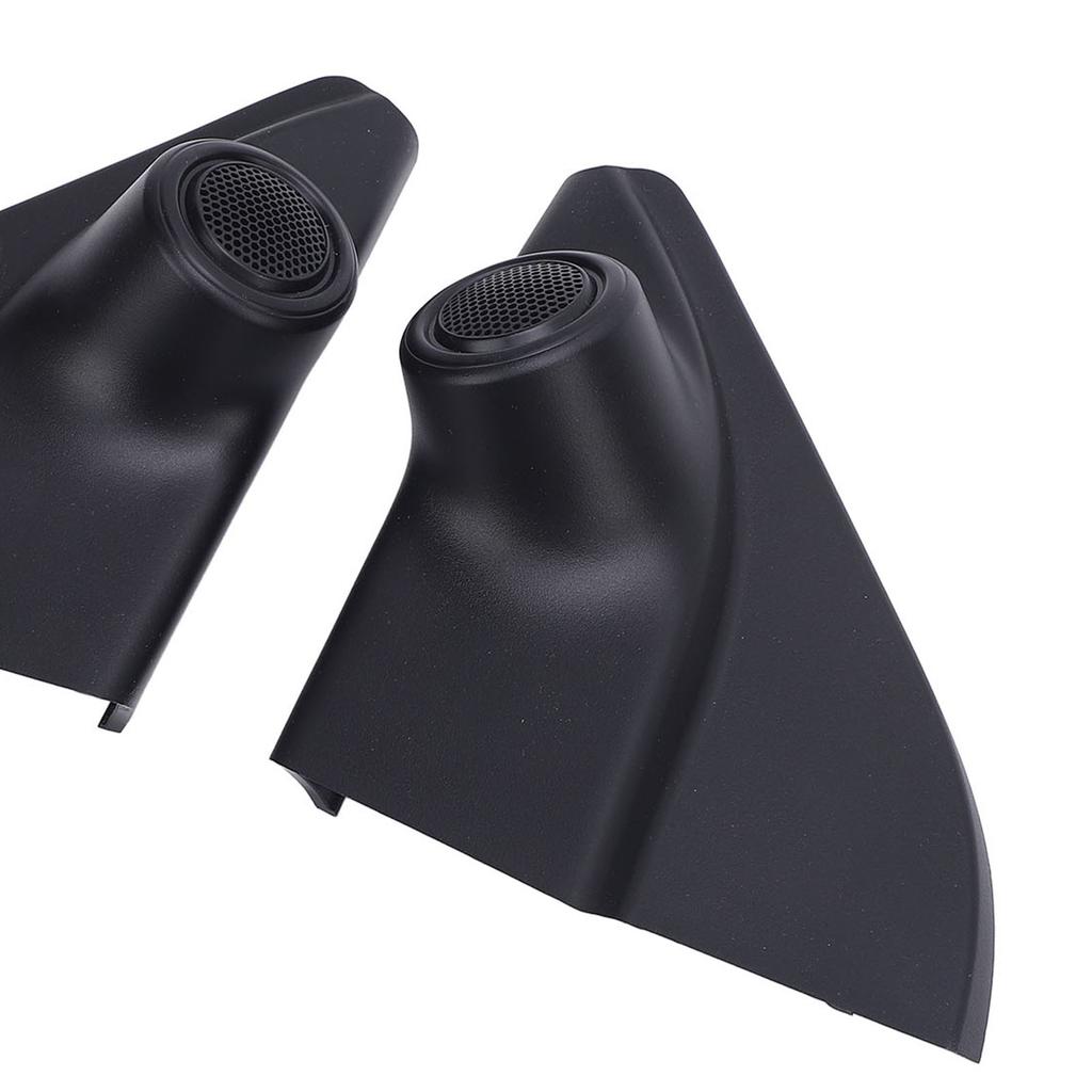 Door Tweeter Cover Decor Protective Left Right Stylish Look Easy Installation Door Tweeter Speaker Cover Plastic for Vehicle