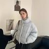 White Duck Down Jacket Women's Winter New Puff Bread Jacket Small Short Warm Jacket