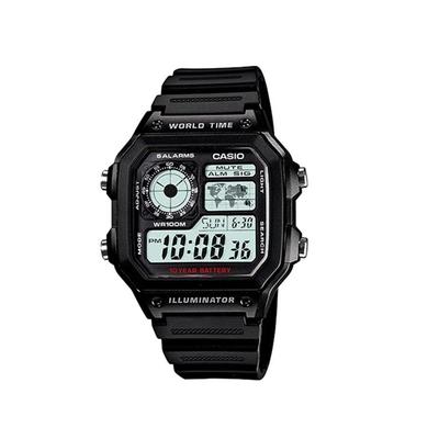 Casio Orologio Digitale al Quarzo da Uomo Nero AE-1200WH-1A