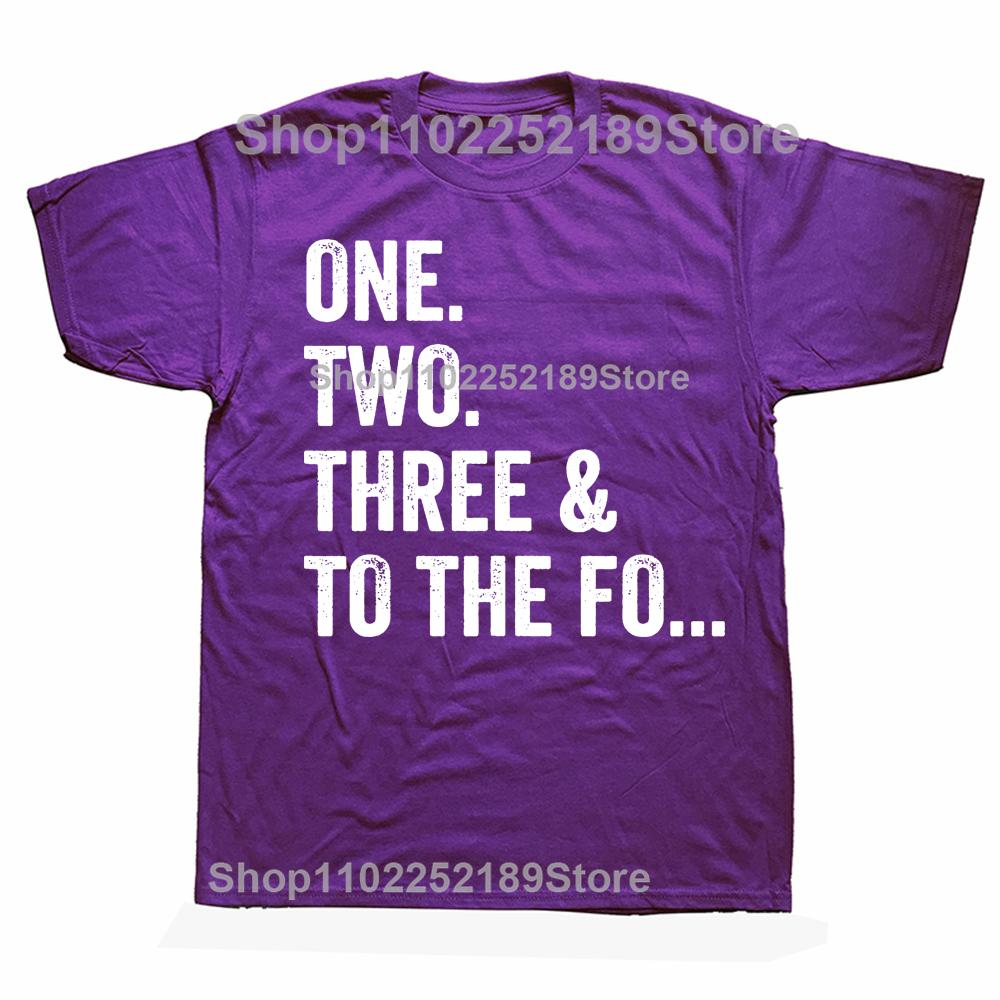 Funny Oldschool Rapper Hip Hop 90s One Two Three T-shirt Men Fashion Casual Oversized Tshirt 100% Cotton Loose Oversized T Shirt 4XL