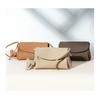New Women's Bag with Fragrant Style, Popular, High-end, Versatile, Exquisite, Genuine Cowhide Crossbody Bag
