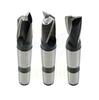 White Steel Taper Shank Keyway Milling Cutter, 2 Flutes, 14-50mm, High-Speed Steel