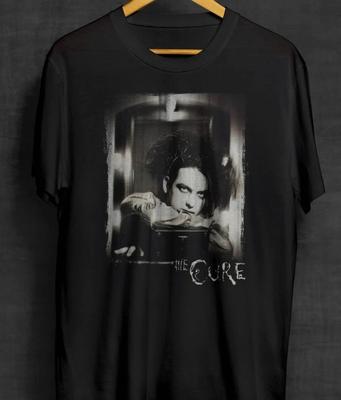 The Cure Band T-Shirt Gothic Rock Vintage Stil Schwarzes T-Shirt - T136