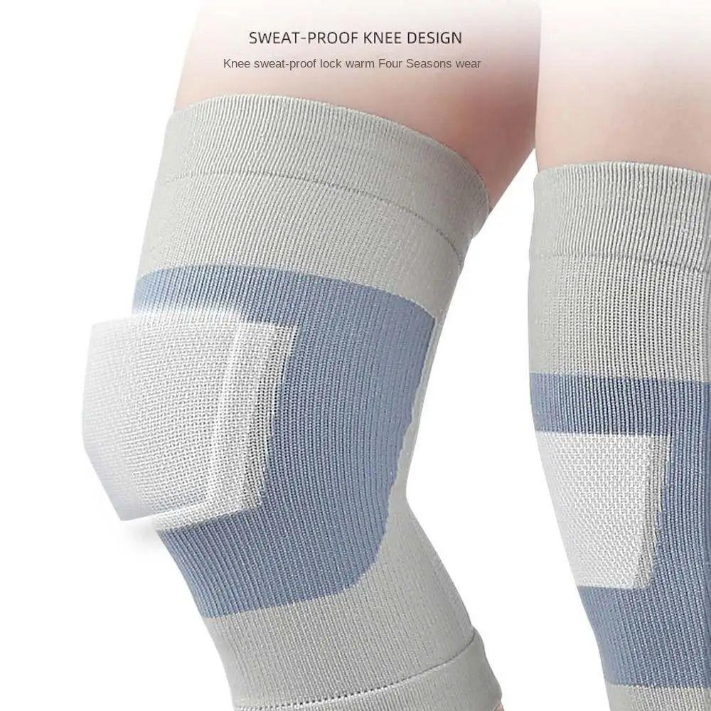 1 Pair Patella Brace Compression Knee Pad Nylon Breathable Knee Sleeves  Fitness Gear