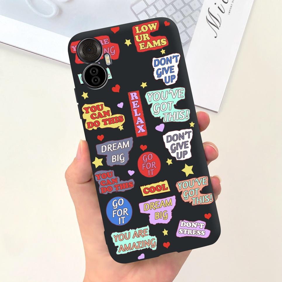 For Itel Vision 5 Plus Case Marble Space Man Soft Matte Silicone Shockproof Phone Cover For Itel Vision 5+ S18 Pro Funda Coque