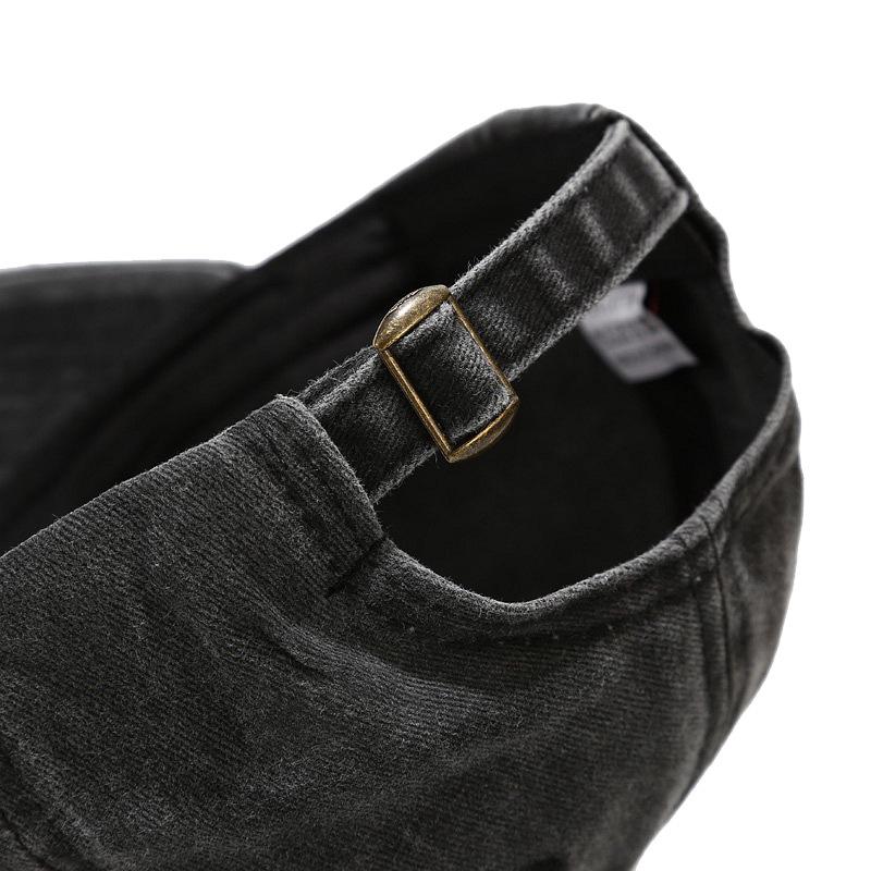 European and American Retro Duckbill All-Cotton Washed Baseball Cap