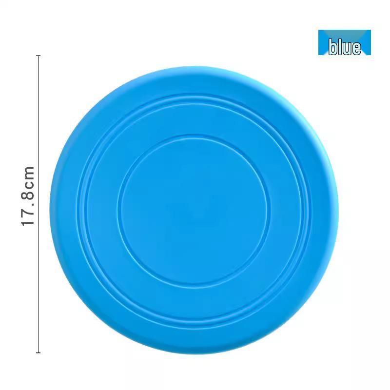 Bite-Resistant Soft Dog Frisbee - Pet Training Toy for Border Collies & Golden Retrievers