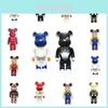 Trendy Bearbrick 400% Action Figure Peko Iron Man For Unique Collection Display